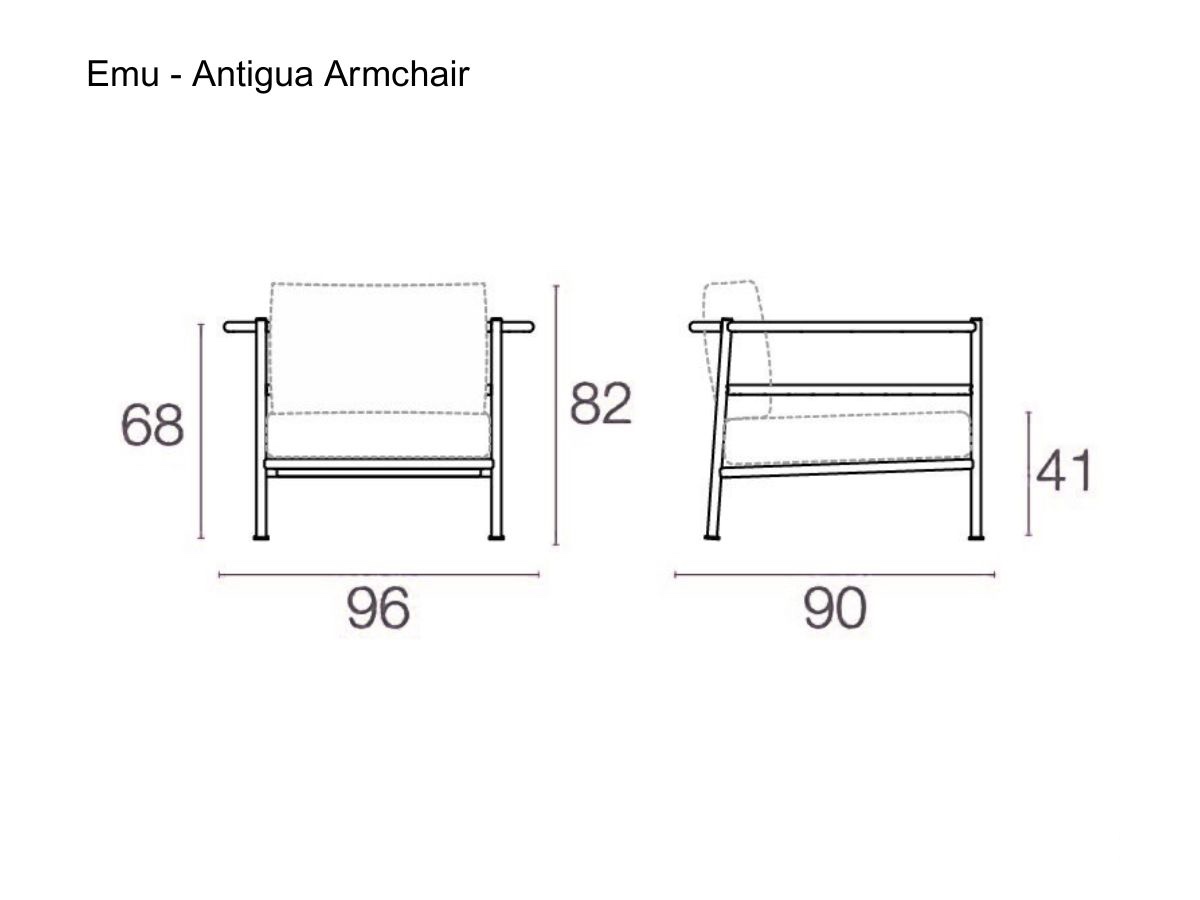 Emu Antigua Armchair