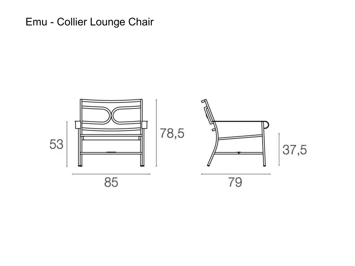 Emu Collier Lounge Chair