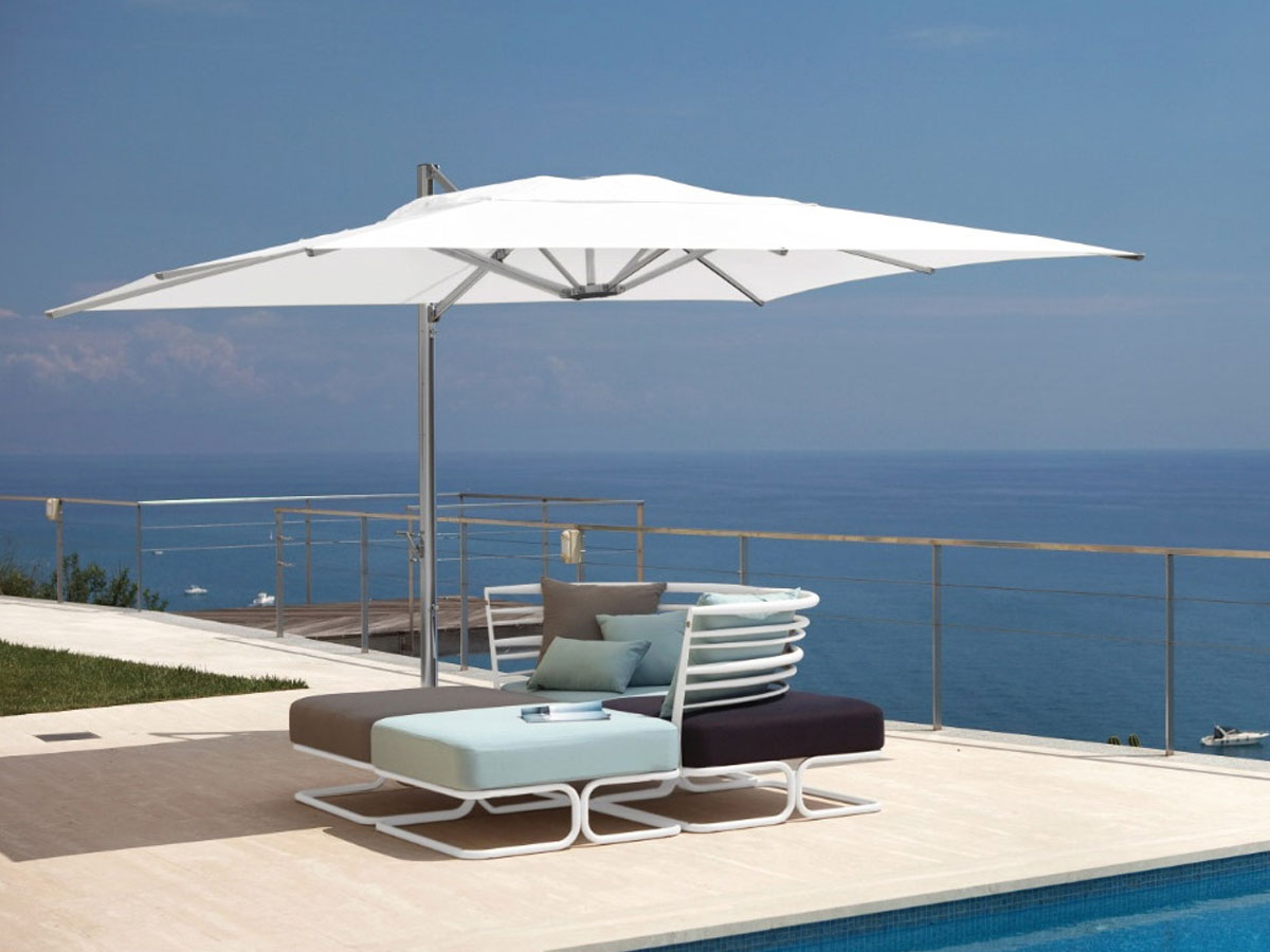 Emu Navona Sunshade 3x3 White Cloth