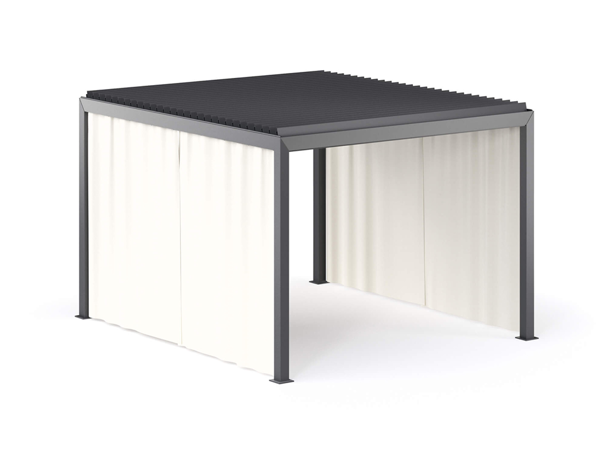 Emu Nuvola Pergola With Curtains