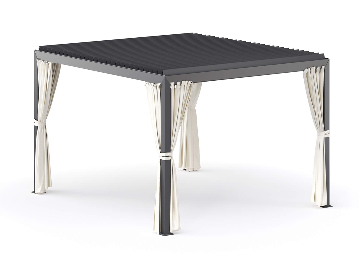 Emu Nuvola Pergola With Curtains