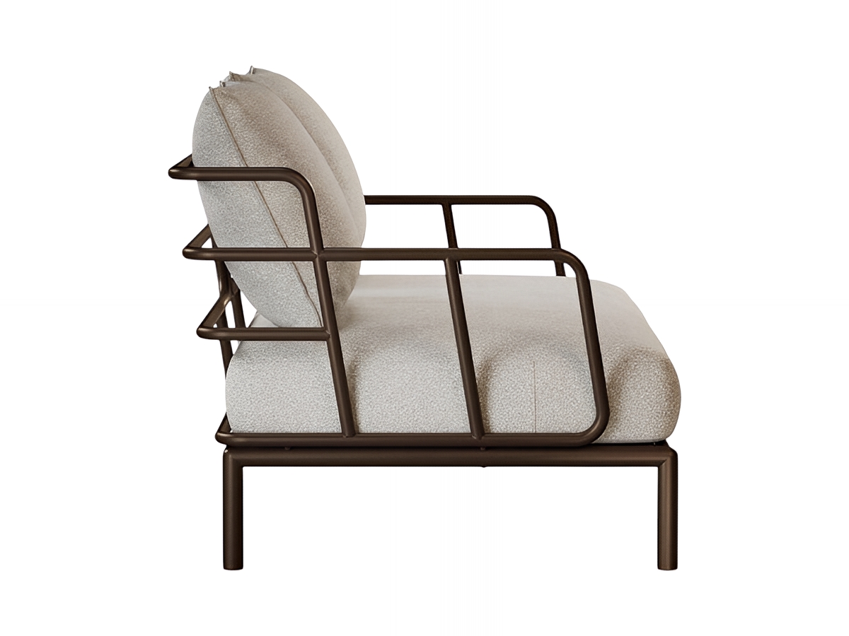 Emu Saint Martin 2 Seater Sofa Steel