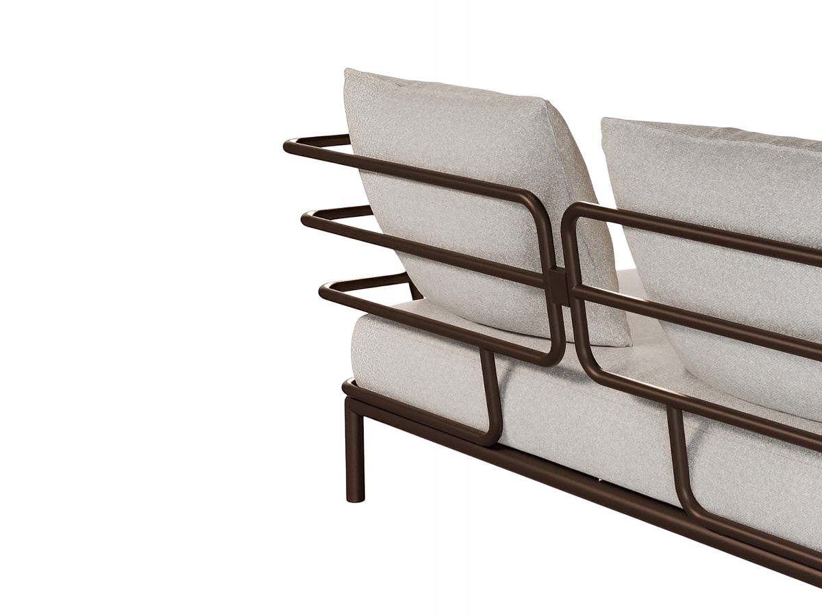Emu Saint Martin 2 Seater Sofa Steel