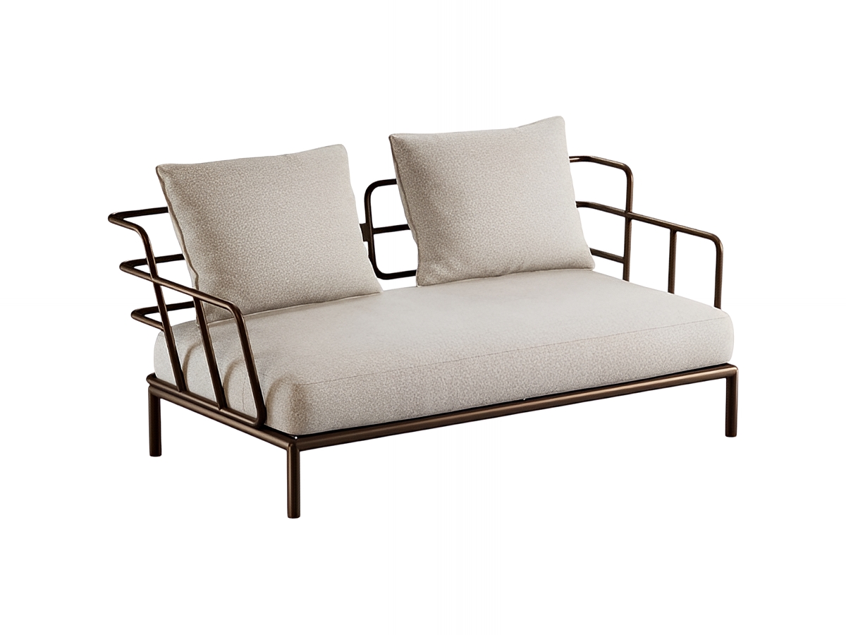 Emu Saint Martin 2 Seater Sofa Steel