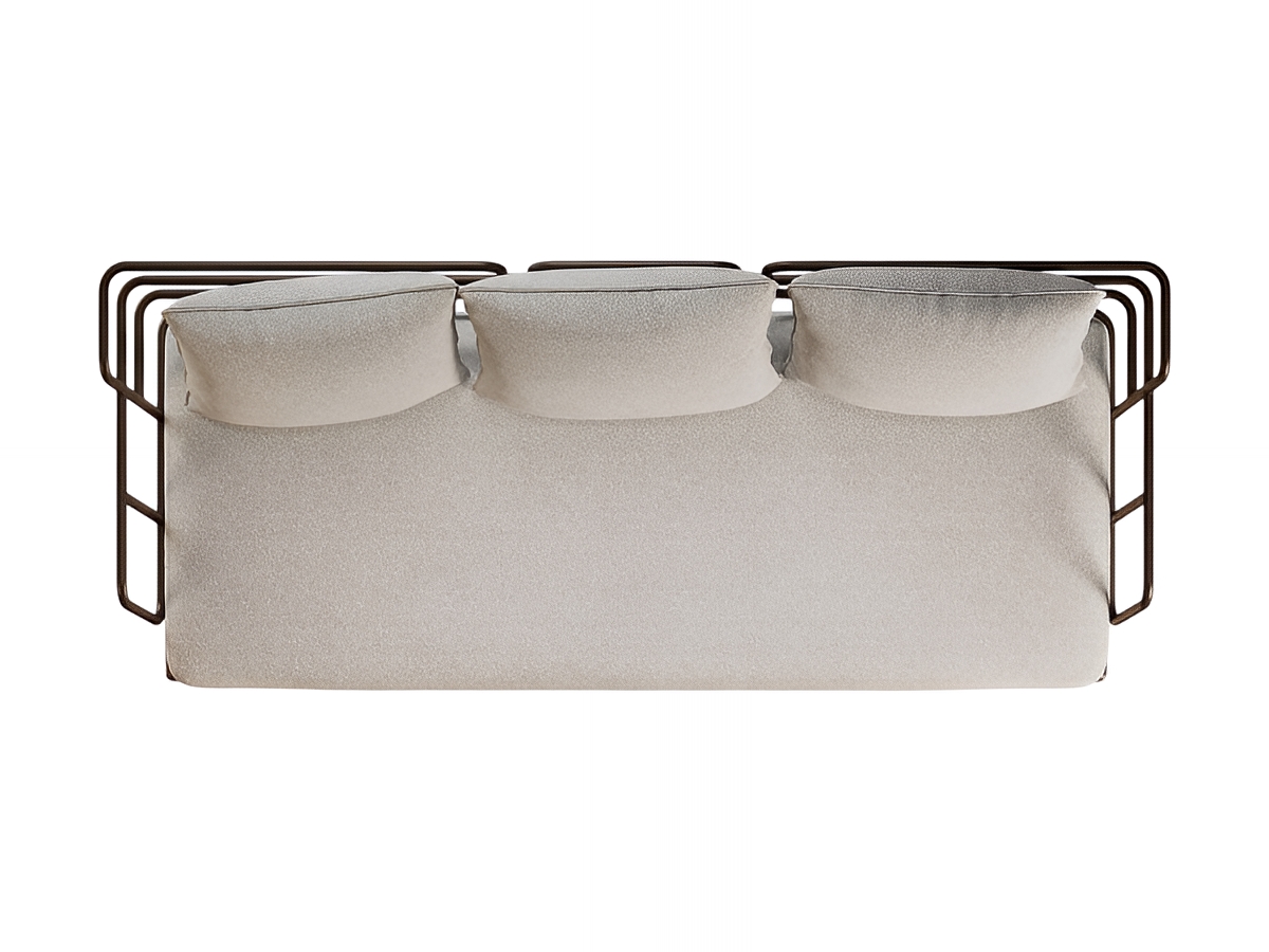 Emu Saint Martin 3 Seater Sofa Steel