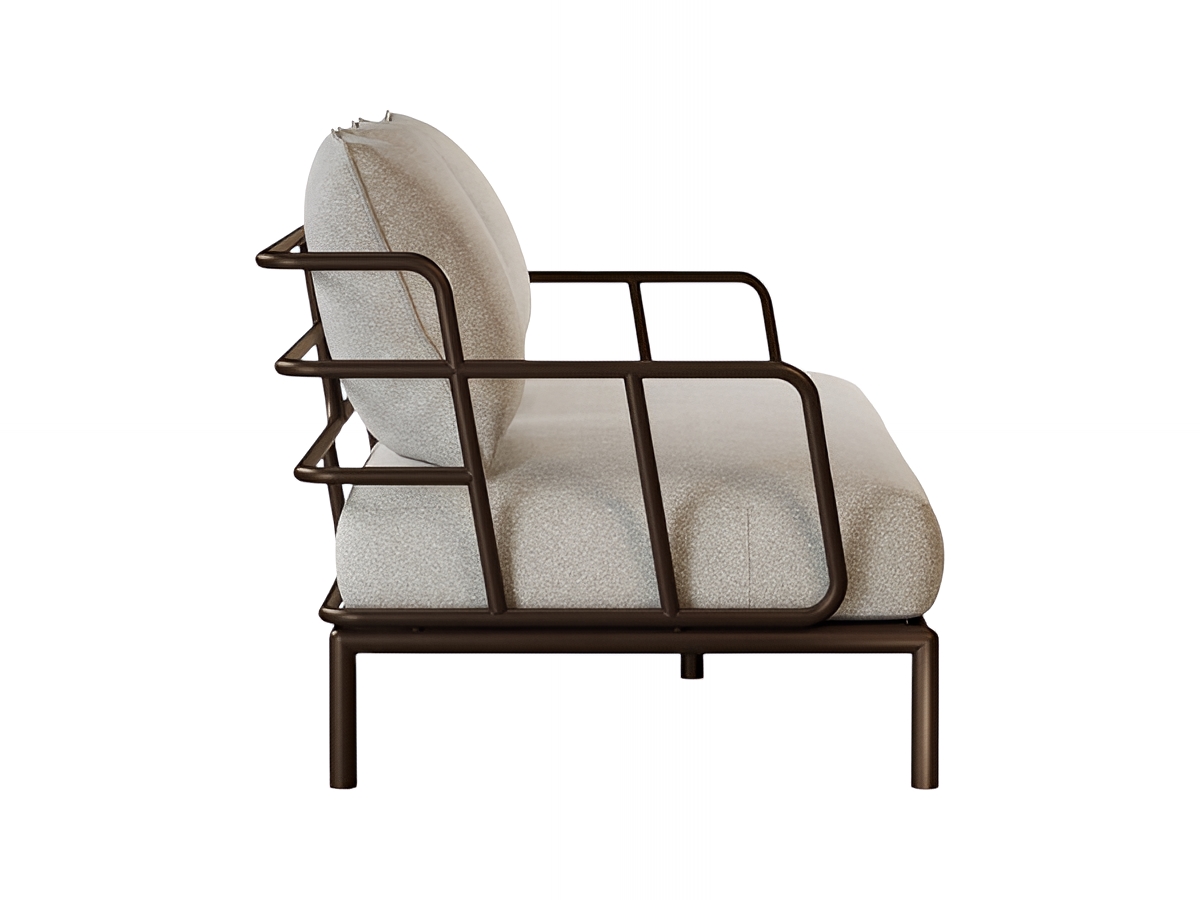 Emu Saint Martin 3 Seater Sofa Steel