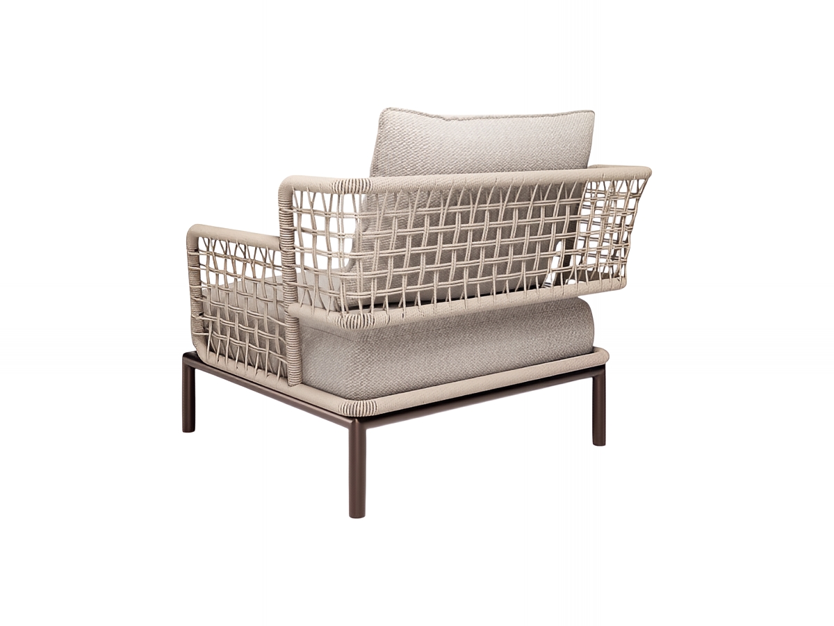 Emu Saint Martin Armchair Steel And Wicker Weave