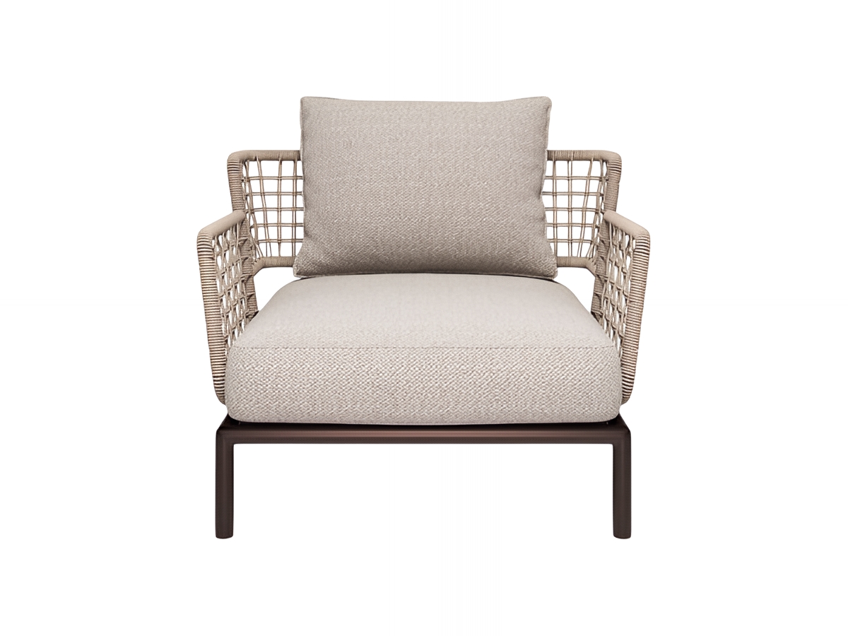 Emu Saint Martin Armchair Steel And Wicker Weave