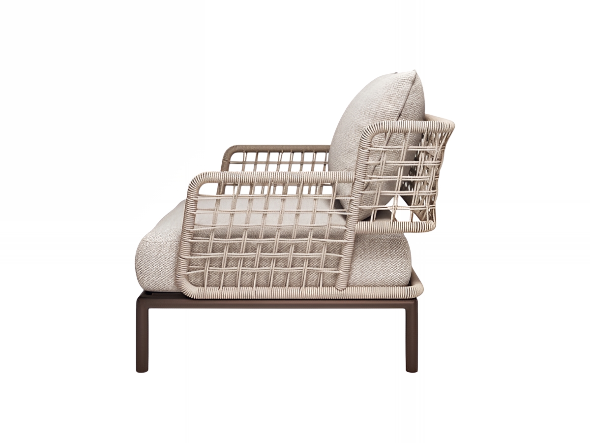 Emu Saint Martin Armchair Steel And Wicker Weave