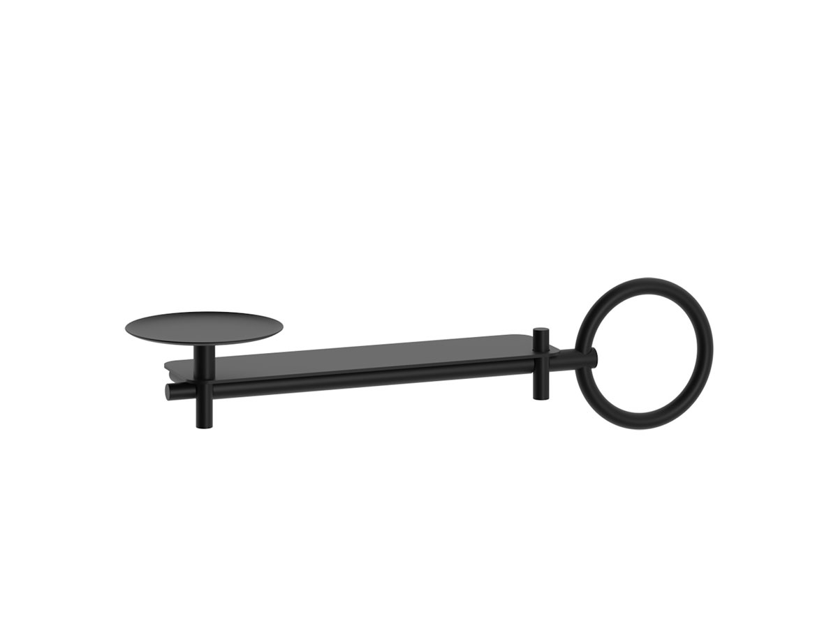 Полка EVER Life Design Buck, поднос полотенцедержатель