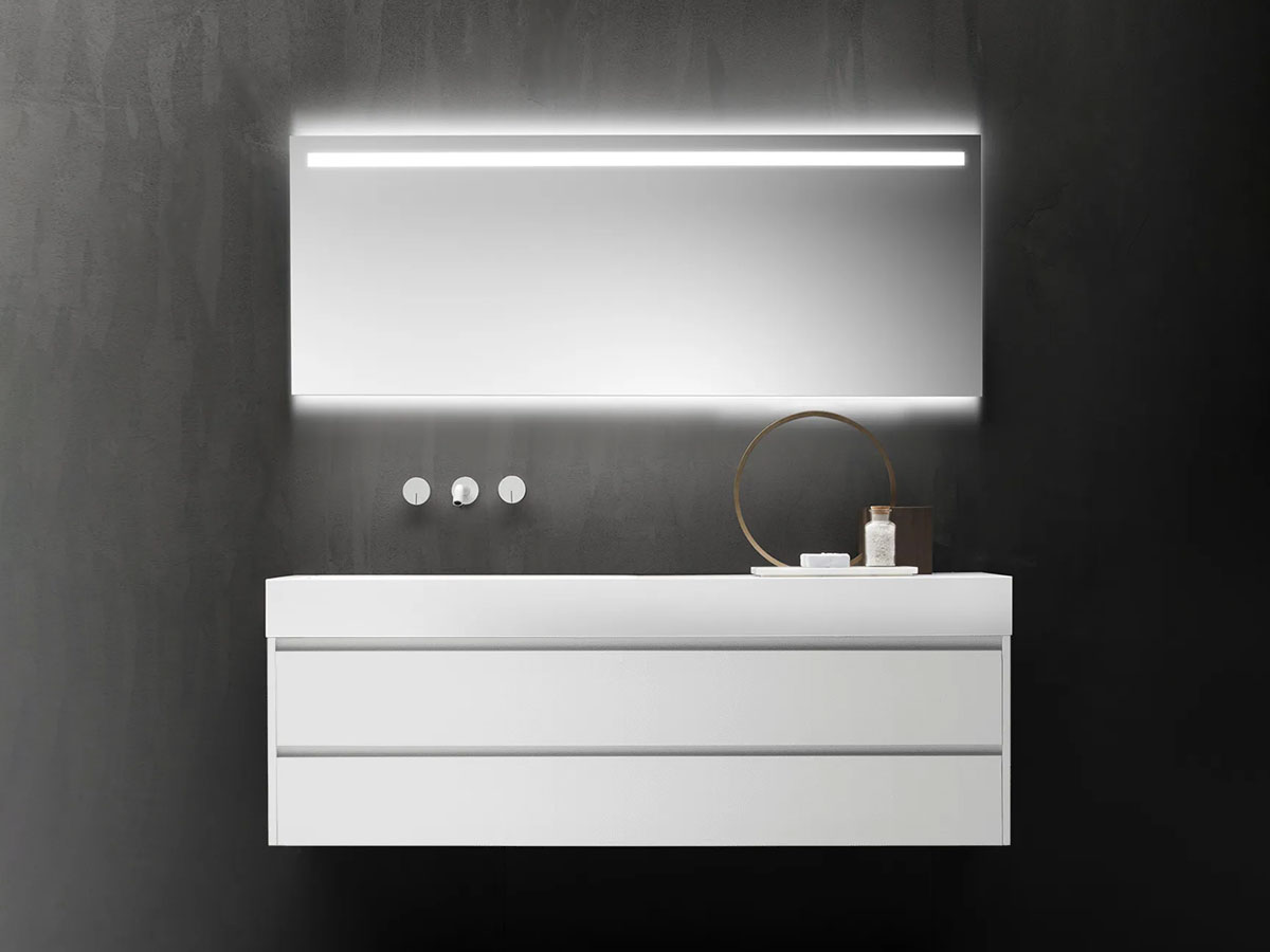 Falper 69v Mirror With Frontal Led Lightining