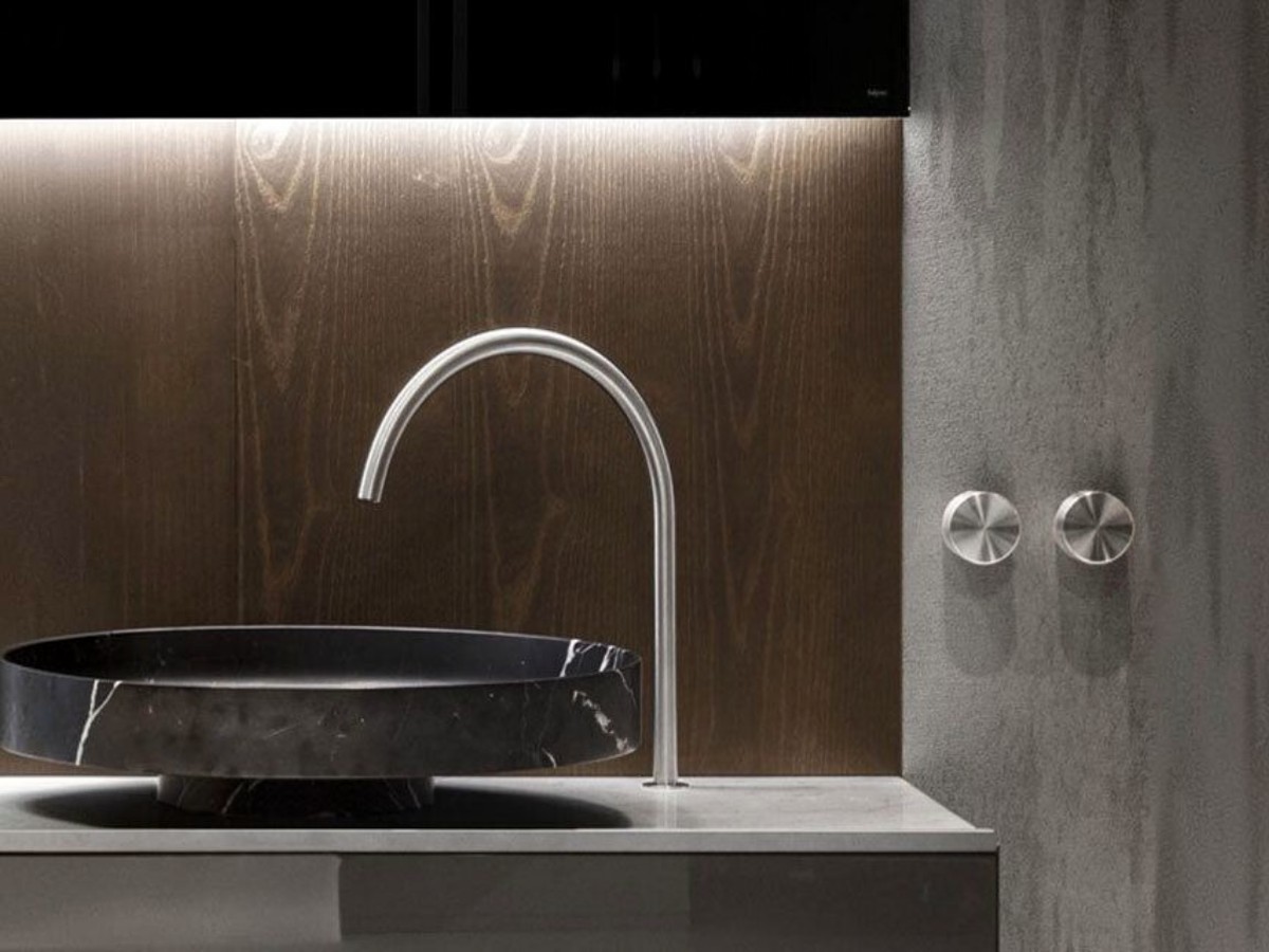 Falper Acquifero A38 Three Hole Basin Mixer