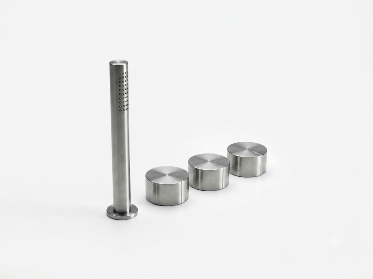 Falper Acquifero A62 Bath Rim Mounted Tap Set