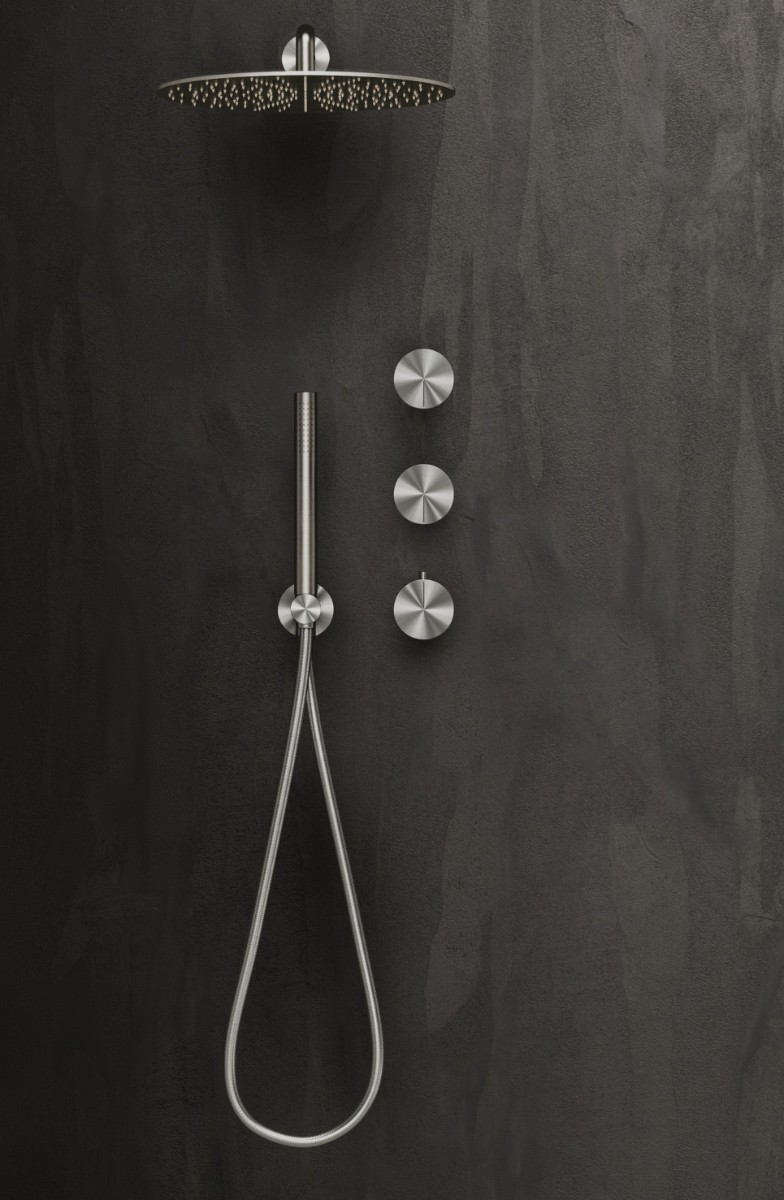 Falper Acquifero A71 Wall Mounted Thermostatic Mixer With Hand Shower