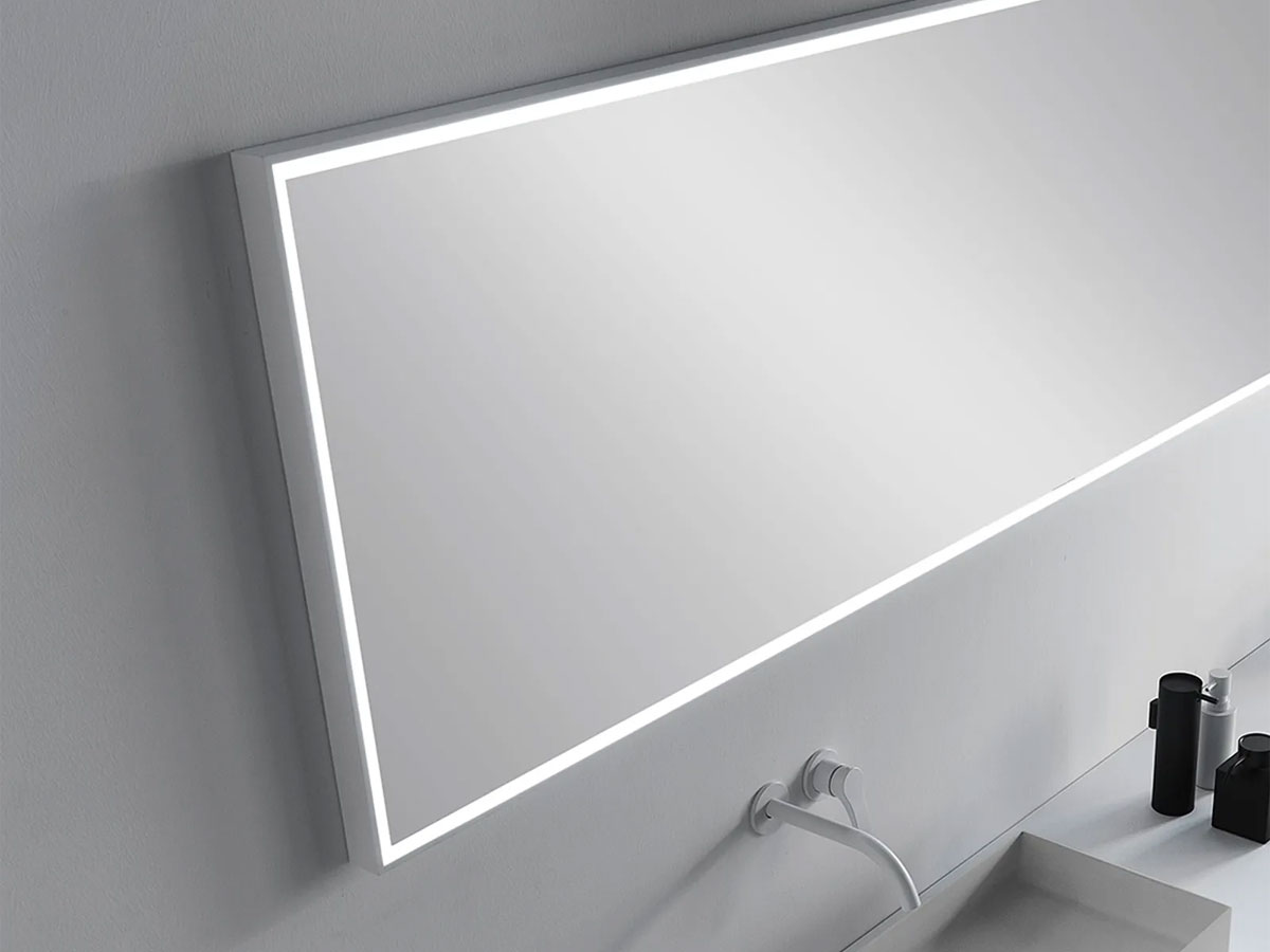 Falper Dxp 160 Mirror With Frame And Led Lighting