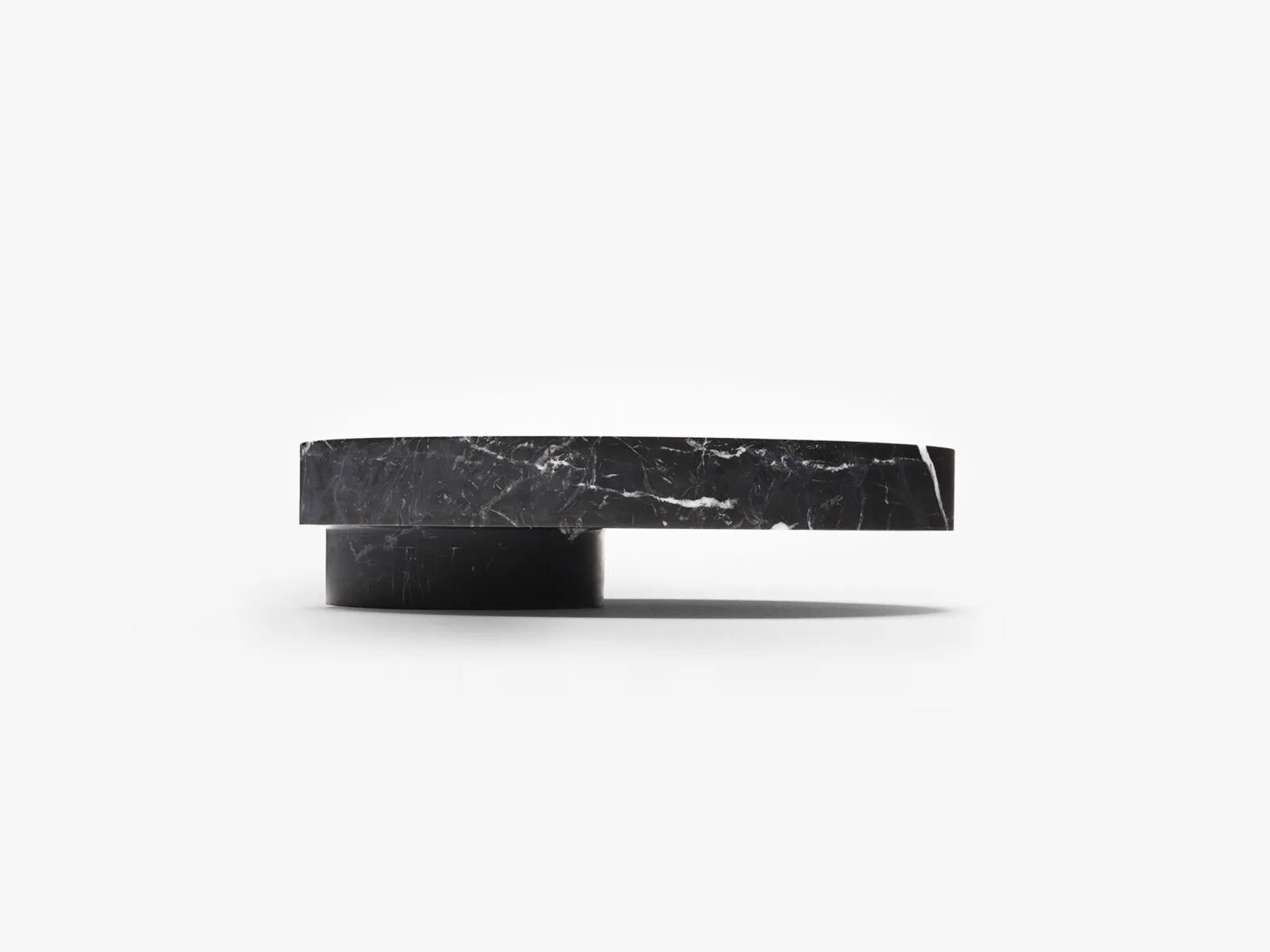Falper Eccentrico Wn3 Washbasin Countertop Black Marquinia Marble