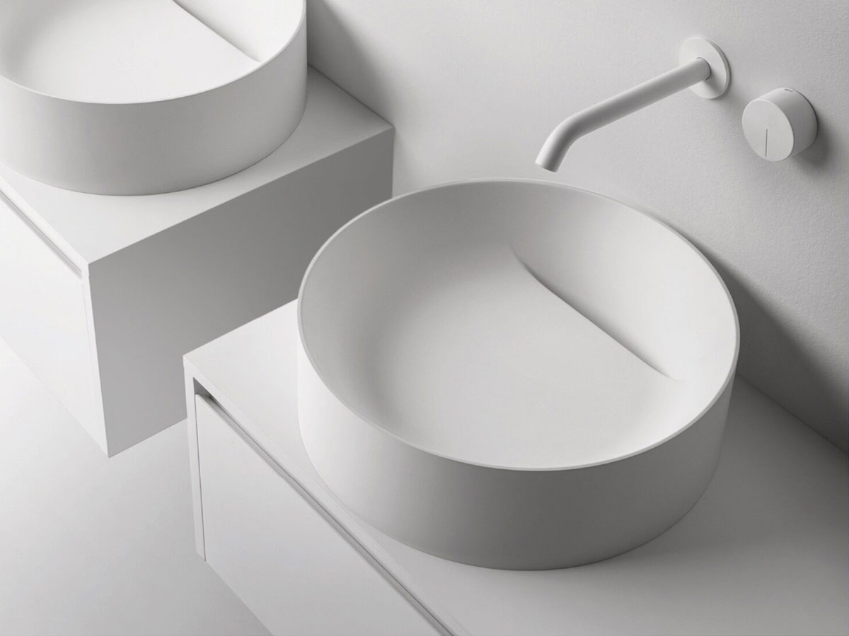 Falper Fontana Round Countertop Washbasin