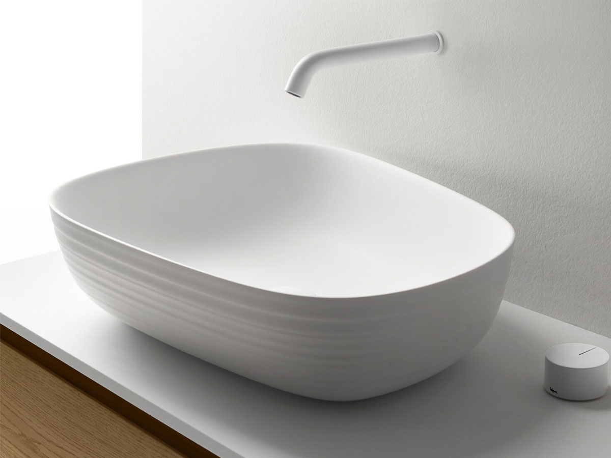 Falper Handmade Oval Countertop Washbasin