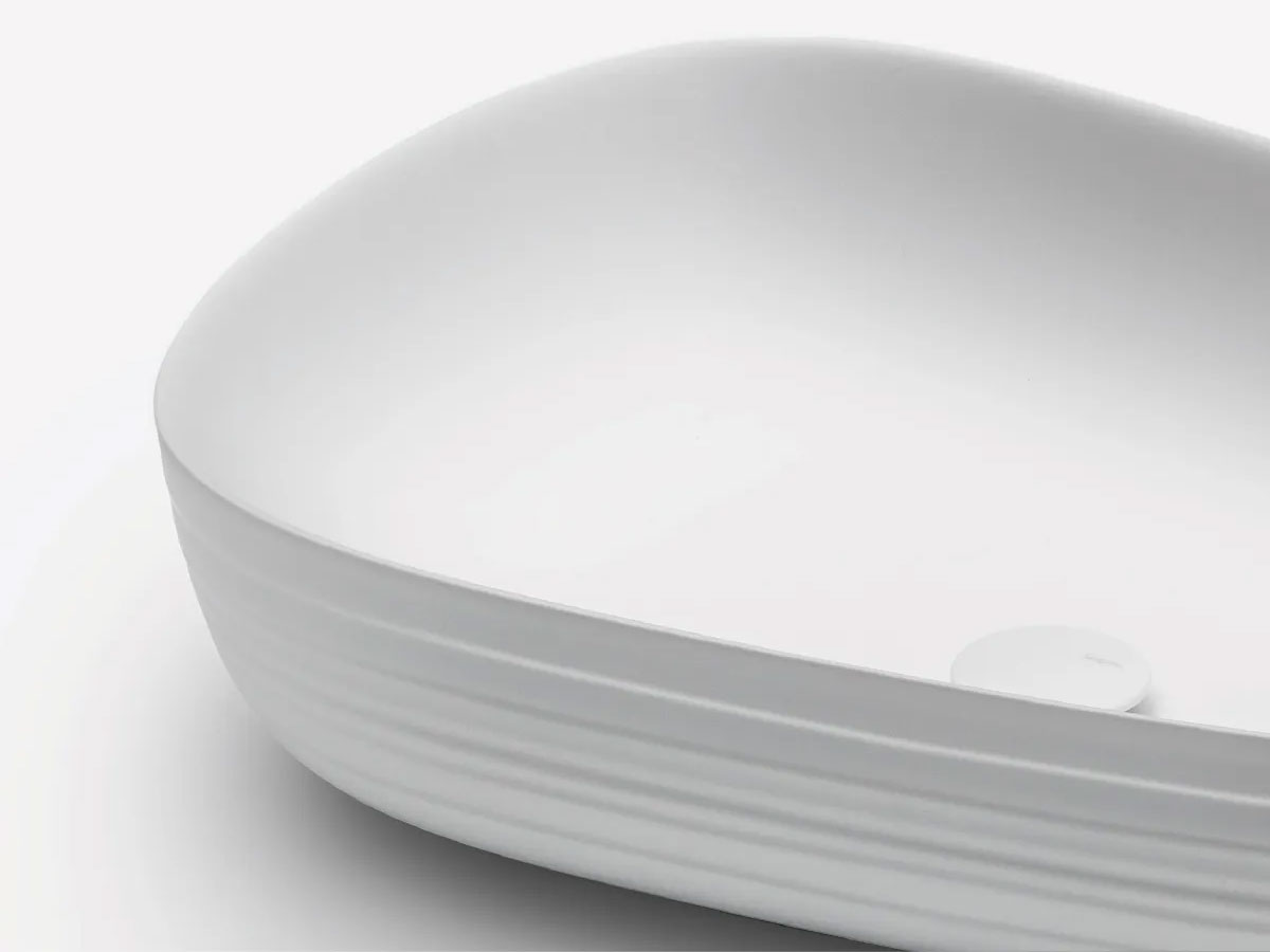 Falper Handmade Oval Countertop Washbasin