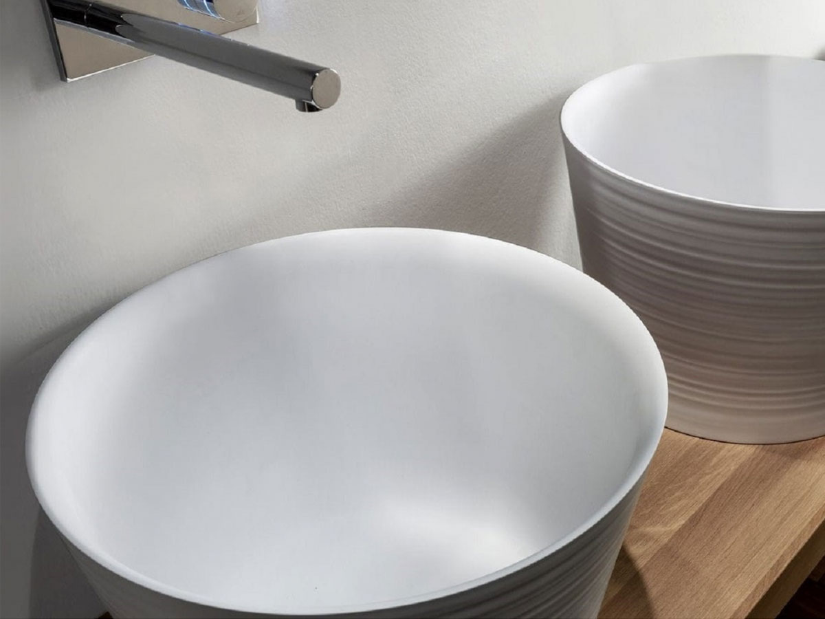 Falper Handmade Round Countertop Washbasin