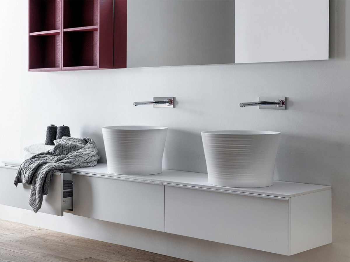 Falper Handmade Round Countertop Washbasin