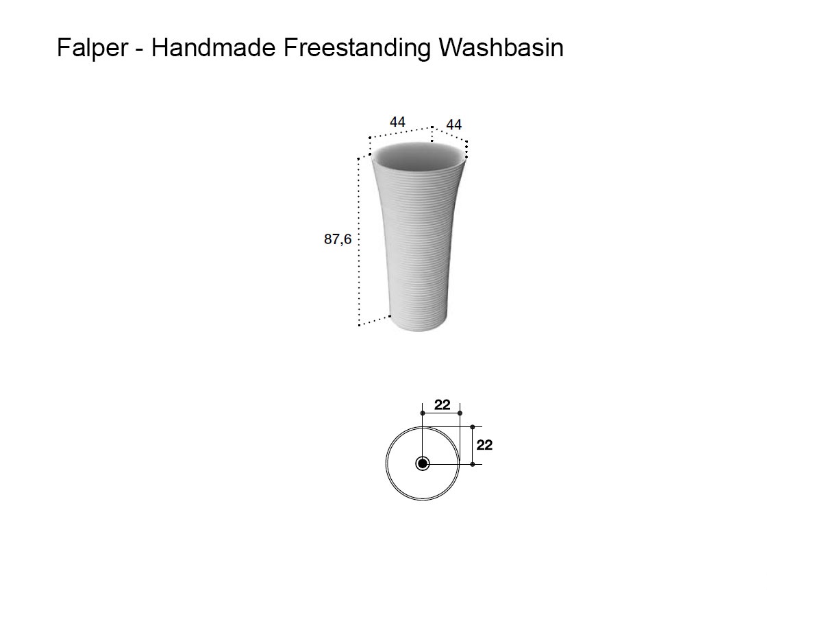 Falper Handmade Freestanding Washbasin