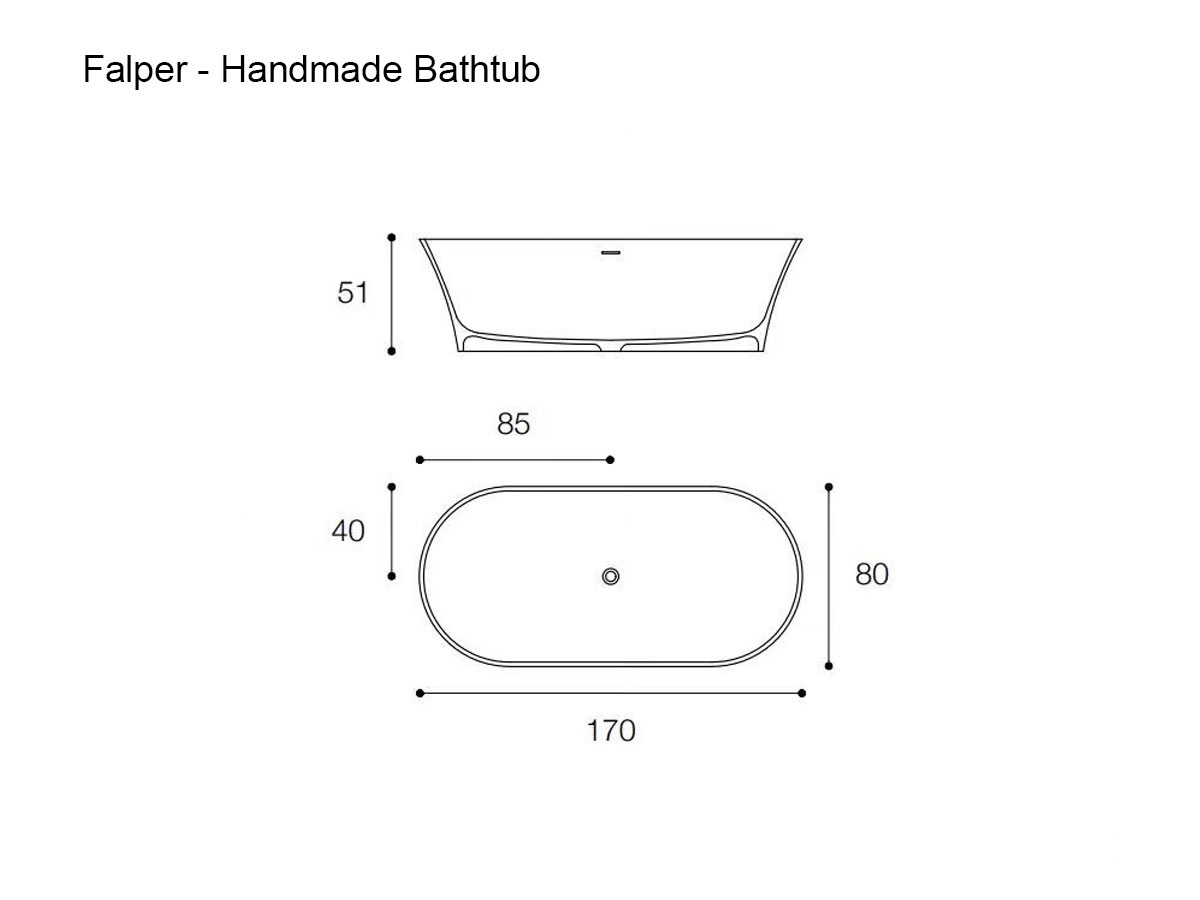 Falper Handmade Bathtub