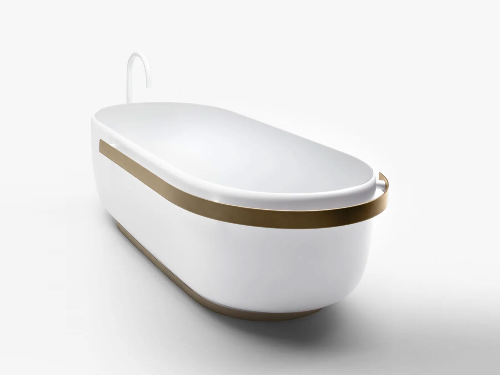 Falper Homey Bathtub Brushed Brass