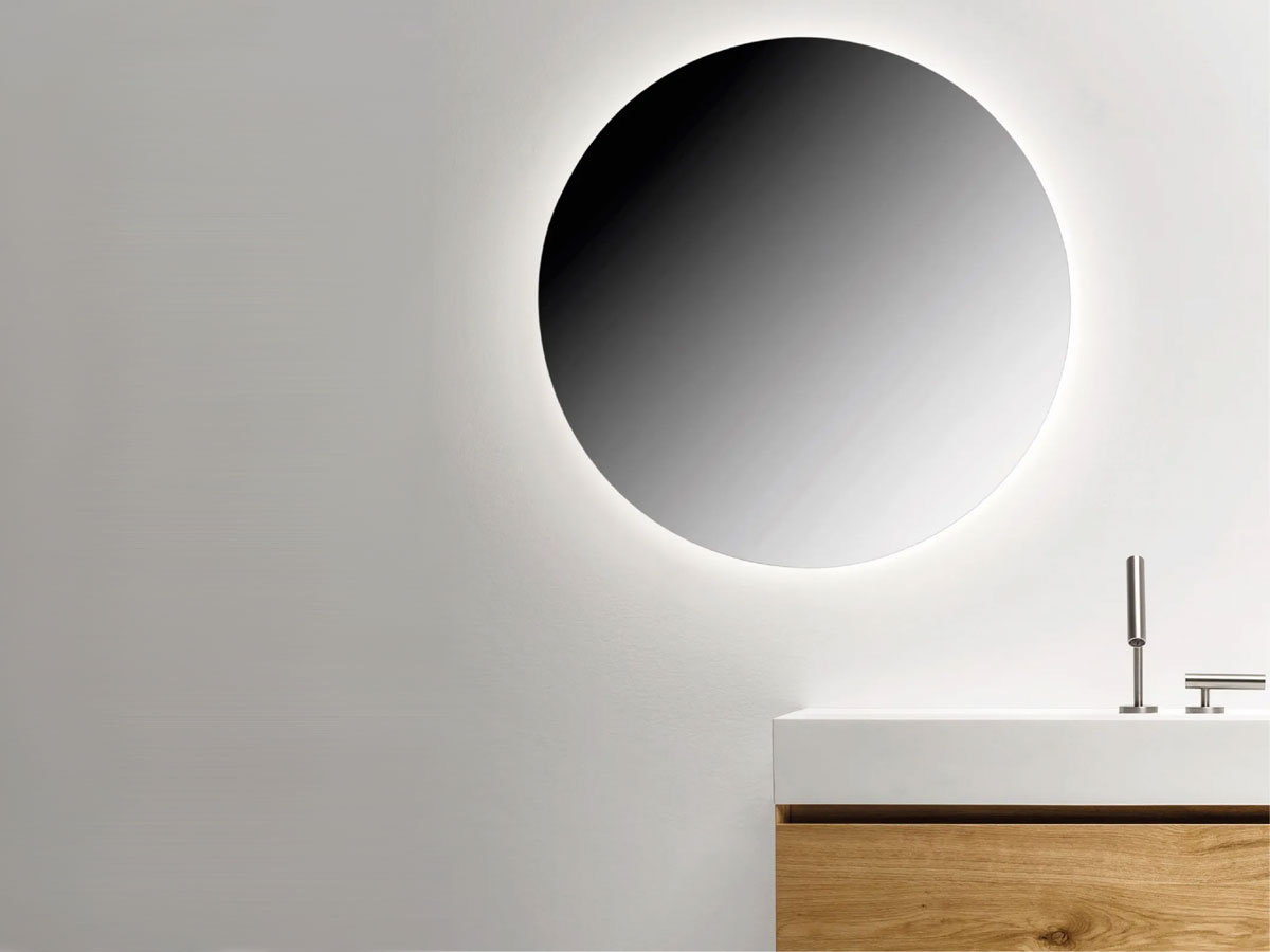 Falper Ledd45 120 Circular Mirror With Lighting