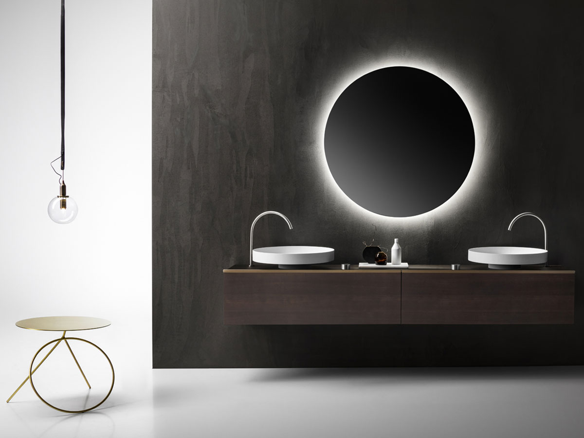Falper Ledd45 120 Circular Mirror With Lighting