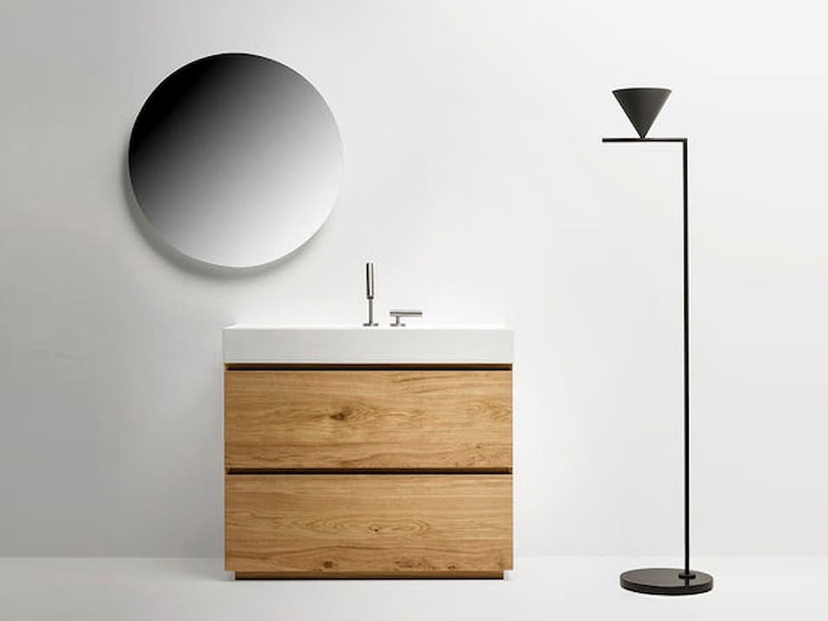 Falper Ledd45 120 Circular Mirror With Lighting