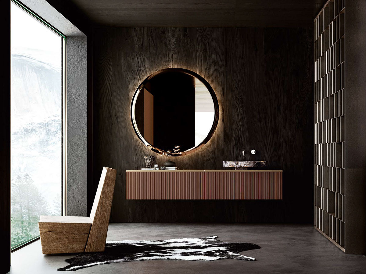 Falper Lens Mirror Circular