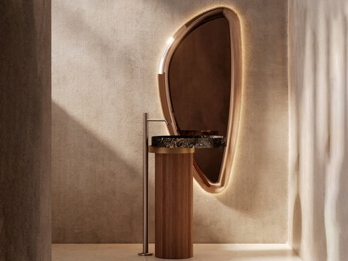 Falper Lens Mirror H 153 Cm