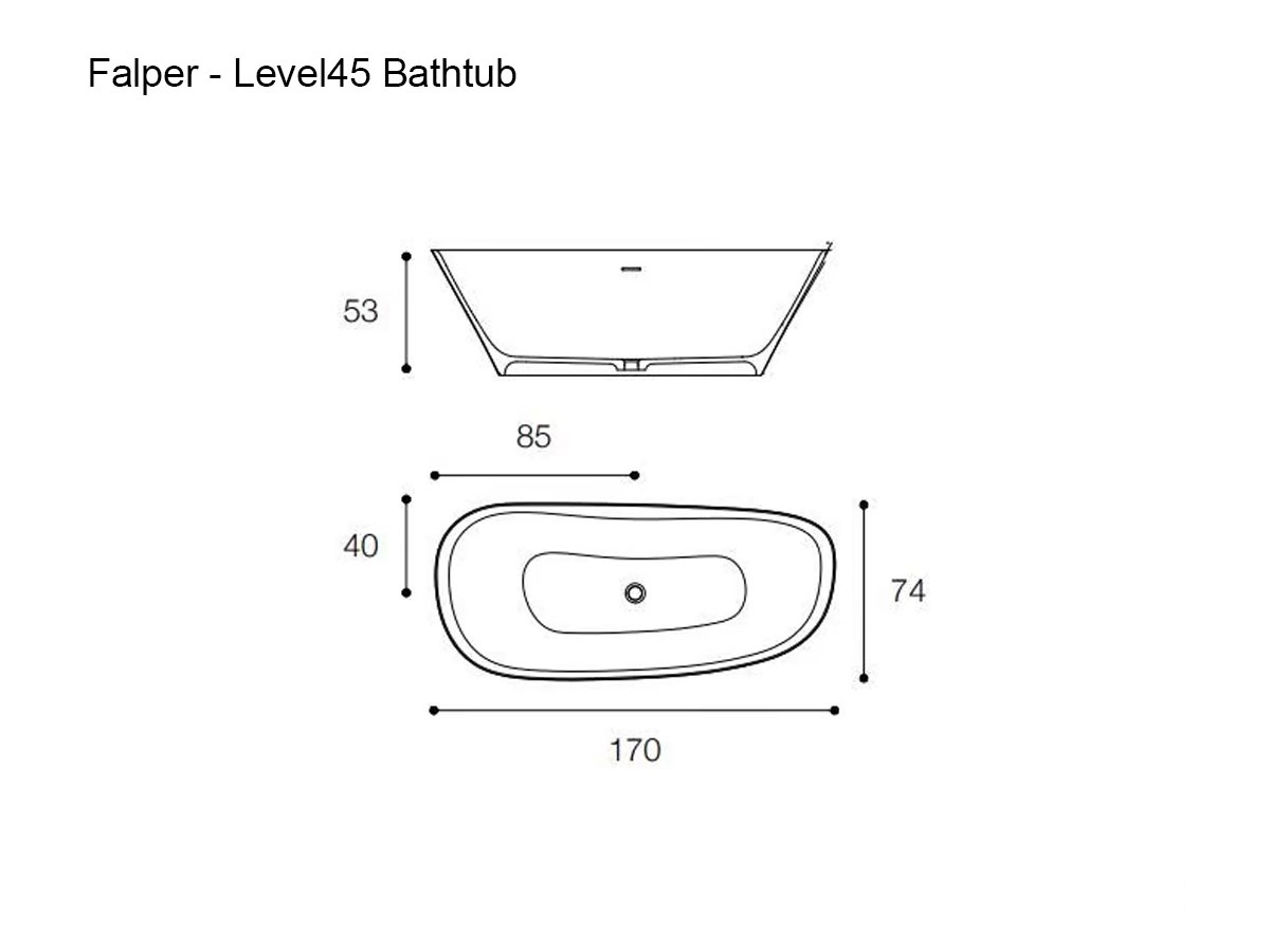 Falper Level45 Bathtub
