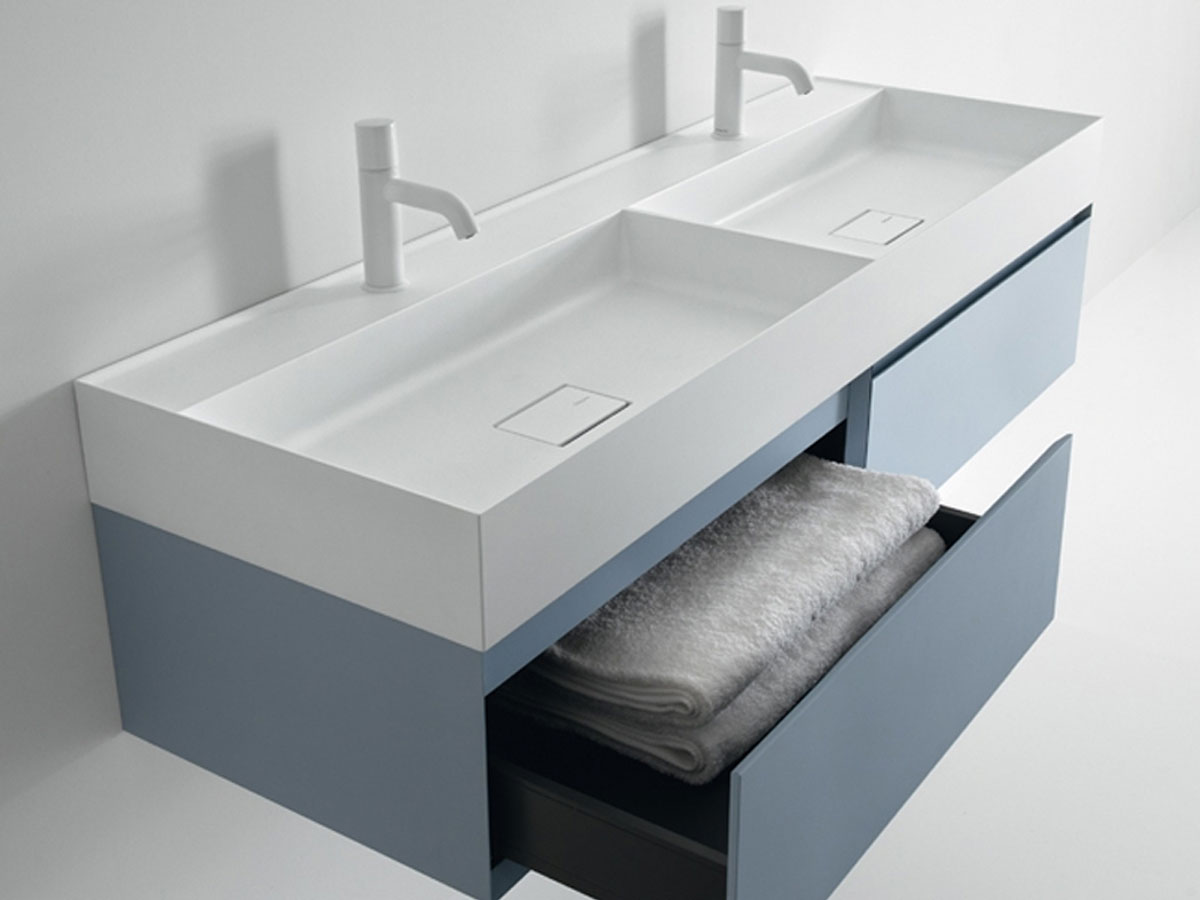 Falper Quattrozero Double Washbasin