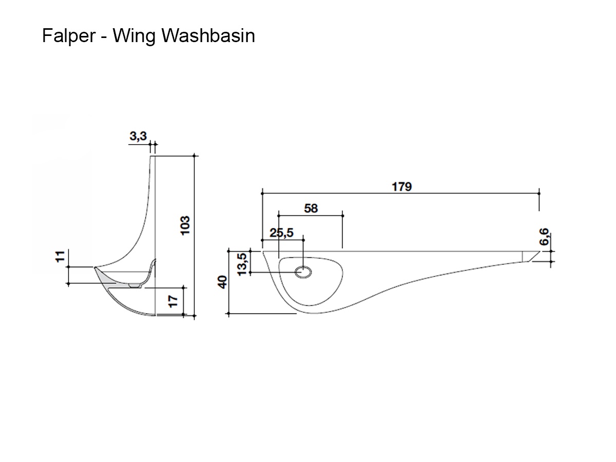 Falper Wing Washbasin