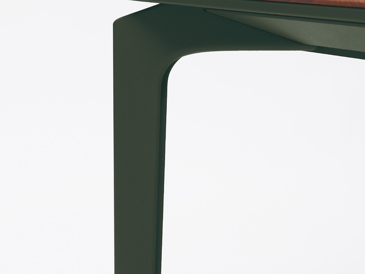 Fast Allsize Rectangular Table With Iroko Top Outdoor