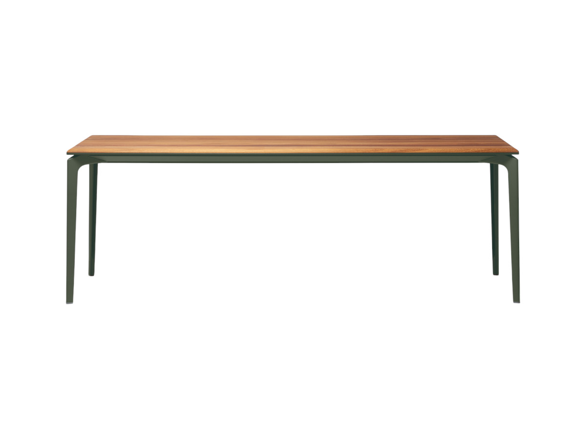 Fast Allsize Rectangular Table With Iroko Top Outdoor
