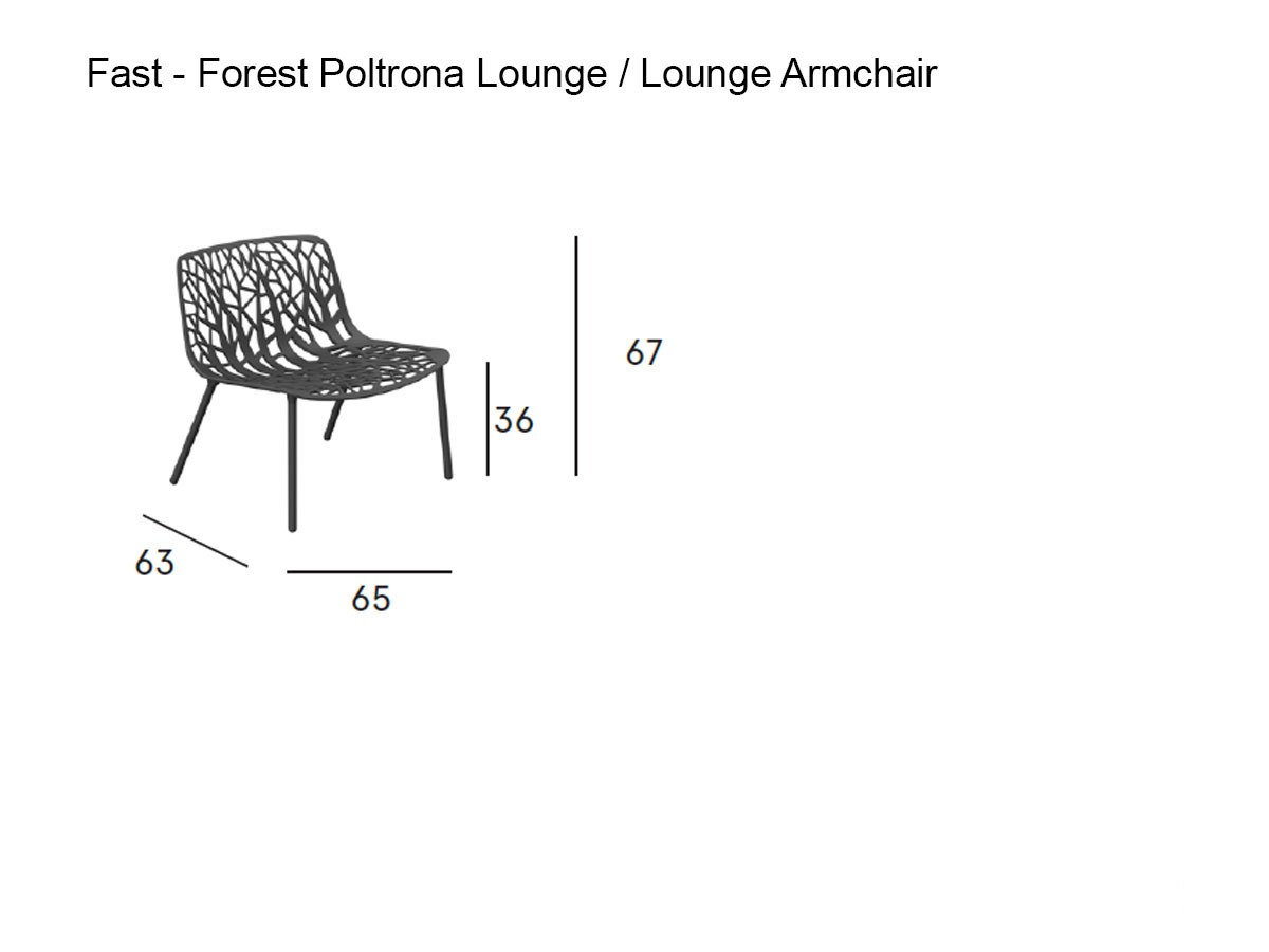 Fast Forest Lounge Armchair