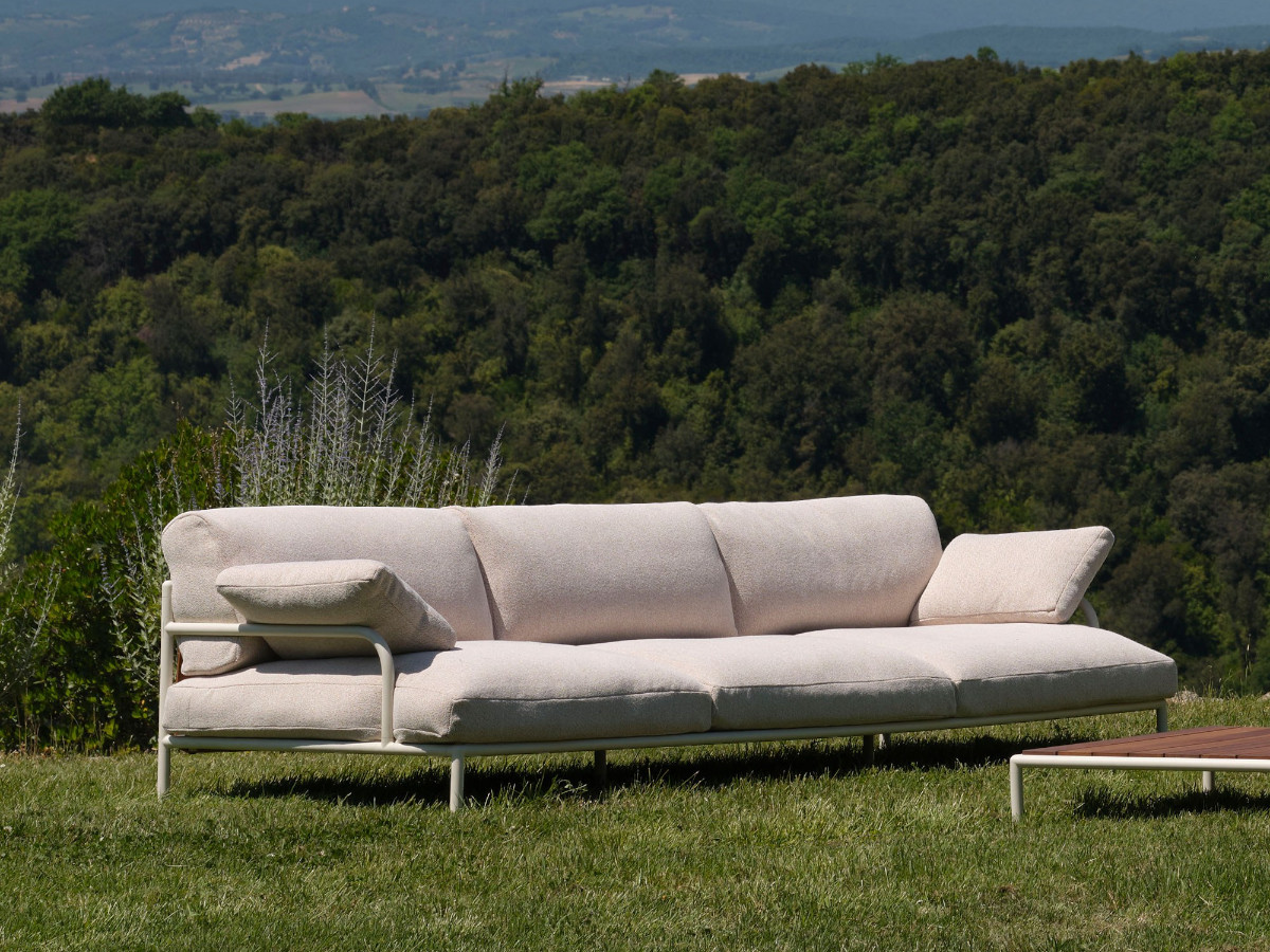 Fast Roe 3 Seater Sofa With Armrests Outdoor