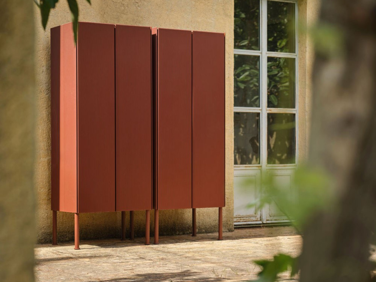 Fast Samba Tall Sideboard With Two Doors Outdoor