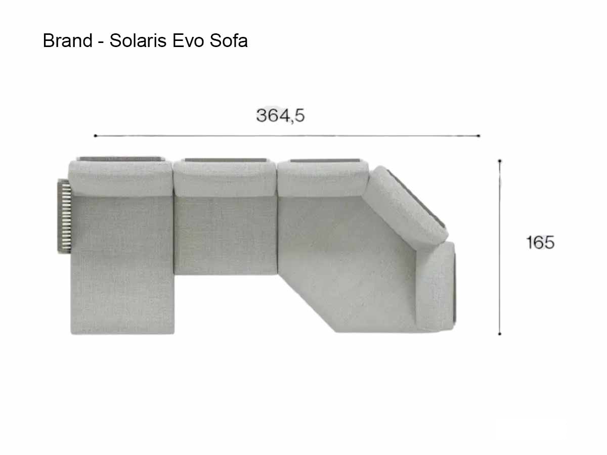 Fast Solaris Evo Sofa Outdoor
