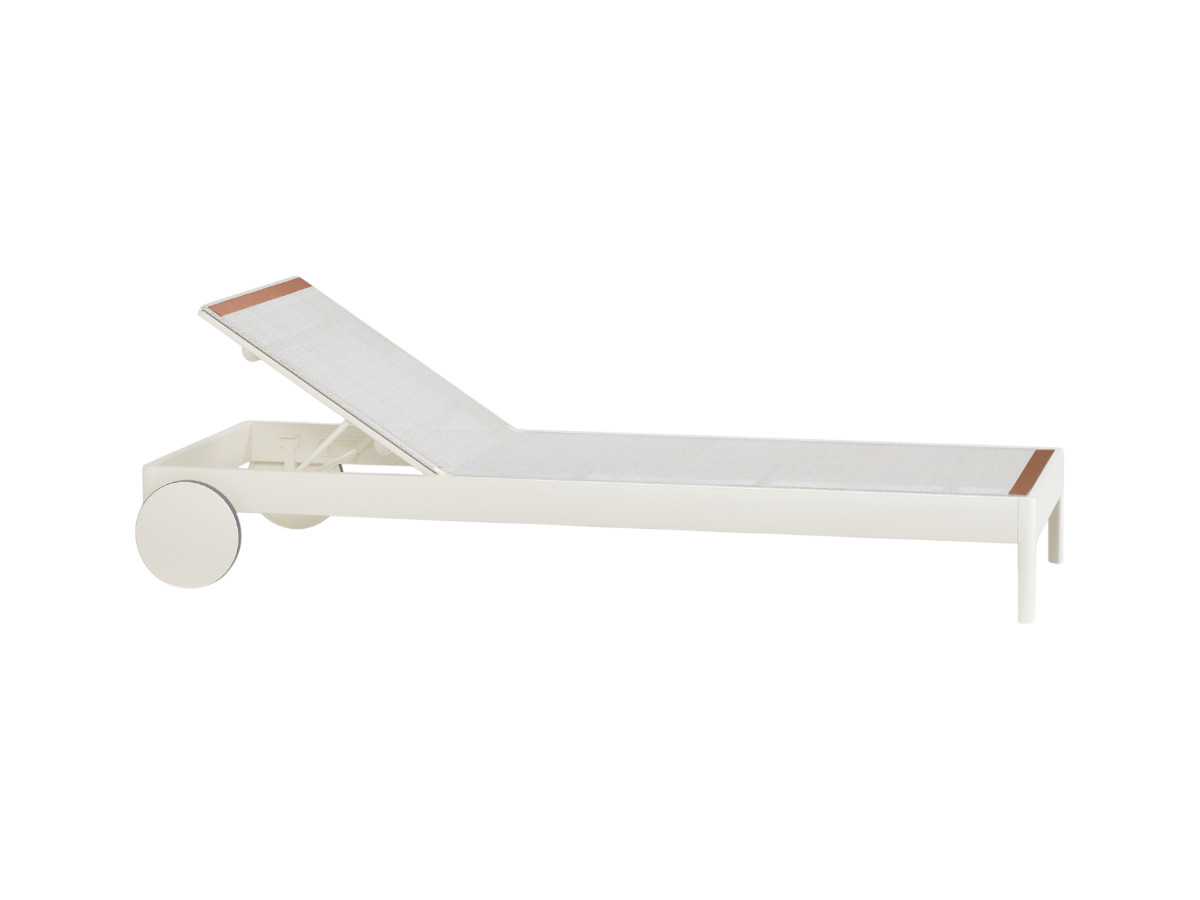 Fast Solaris Sunbed With Castors Outdoor