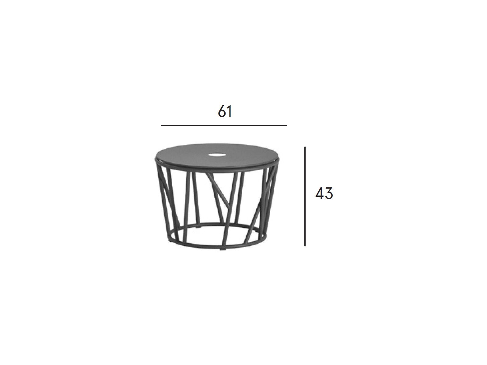 Fast Wild Side Table