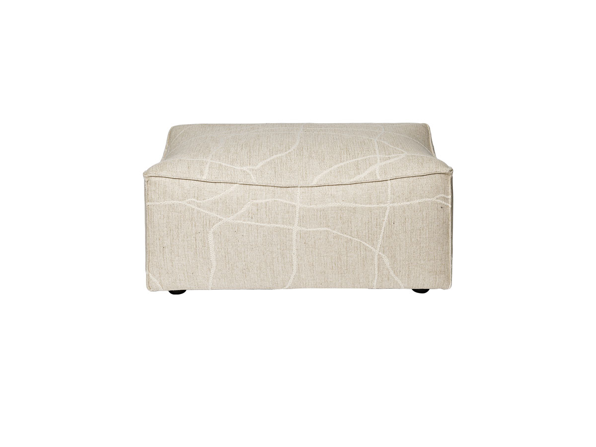 Ferm Living Catena Pouf Rectangular Utzon Can Lis