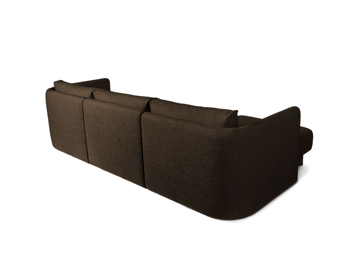 Ferm Living Dase Sofa With Chaise Longue Soft Boucle