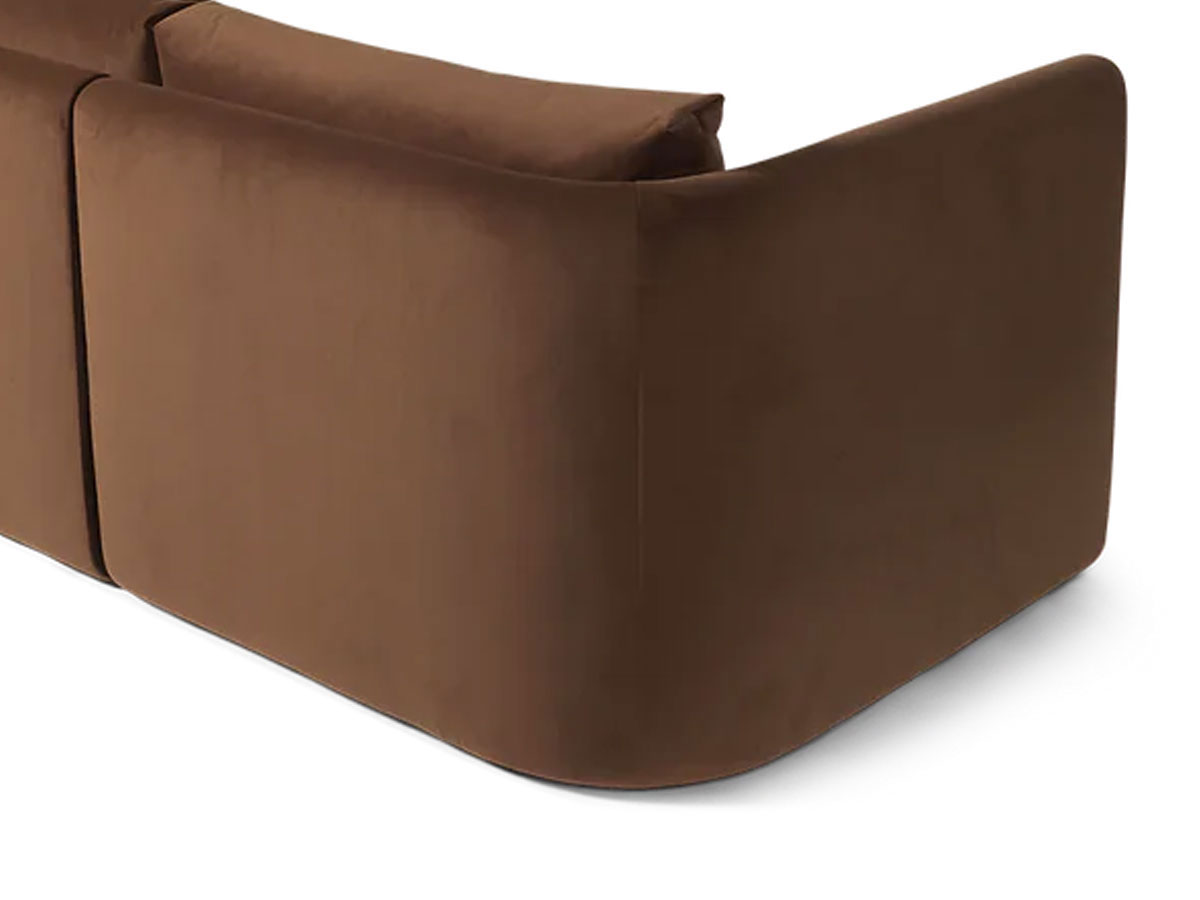 Ferm Living Dase Sofa Three Seater 36 Soft Brown 55