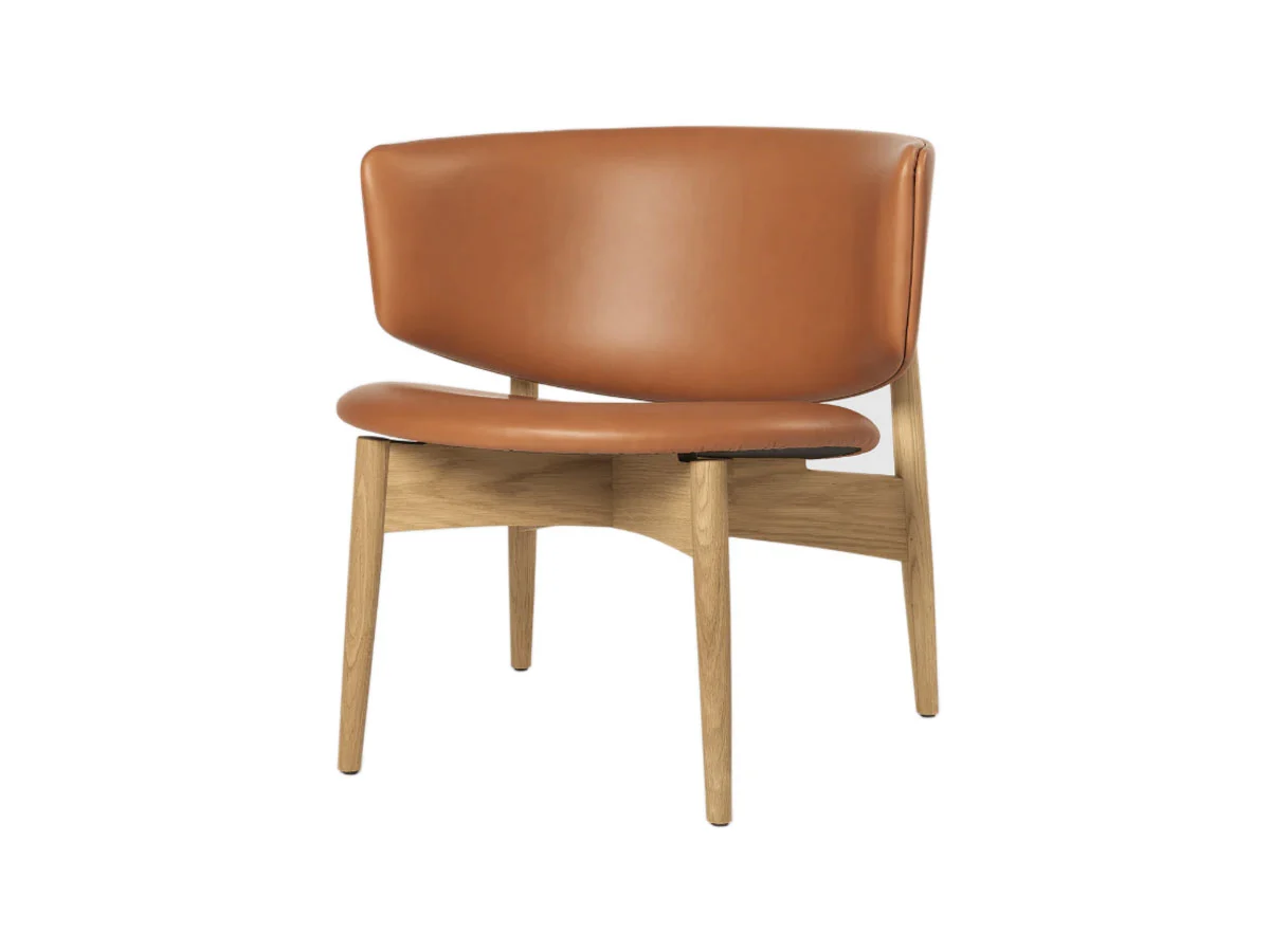 Ferm Living Herman Lounge Chair Oakcognac