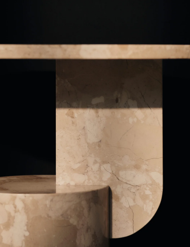 Ferm Living Insert Side Table Stone