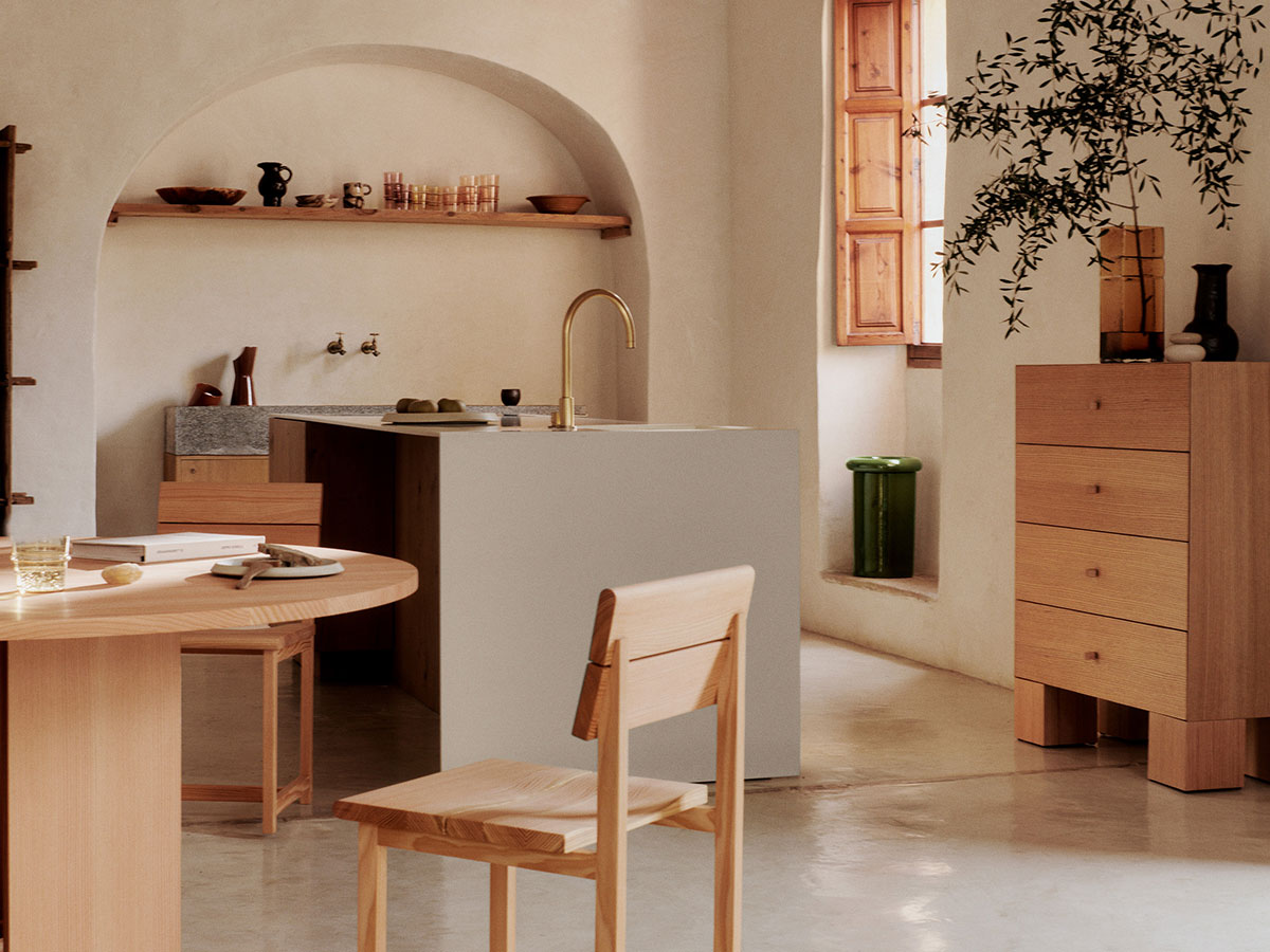 Ferm Living Kuben Drawers 1x4